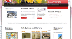 Desktop Screenshot of caucasustravelguide.com